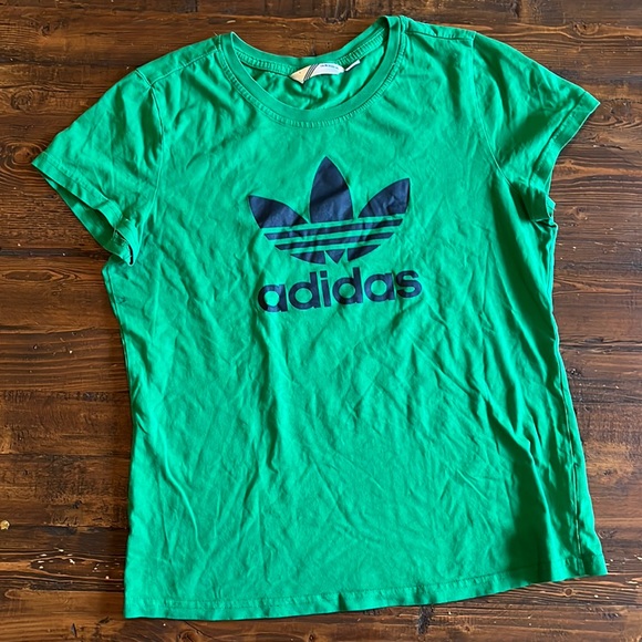 adidas Other - Adidas green shirt youth large